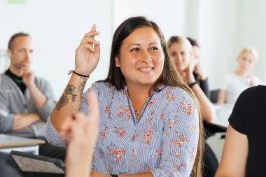 Forsidebillede for projektet Fra kompetenceløft til øget gennemførelse