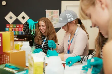 Forsidebillede for projektet Girls' Day in Science