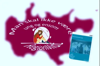 Forsidebillede for projektet Man skal ikke være alene - Slet ikke når man er ung
