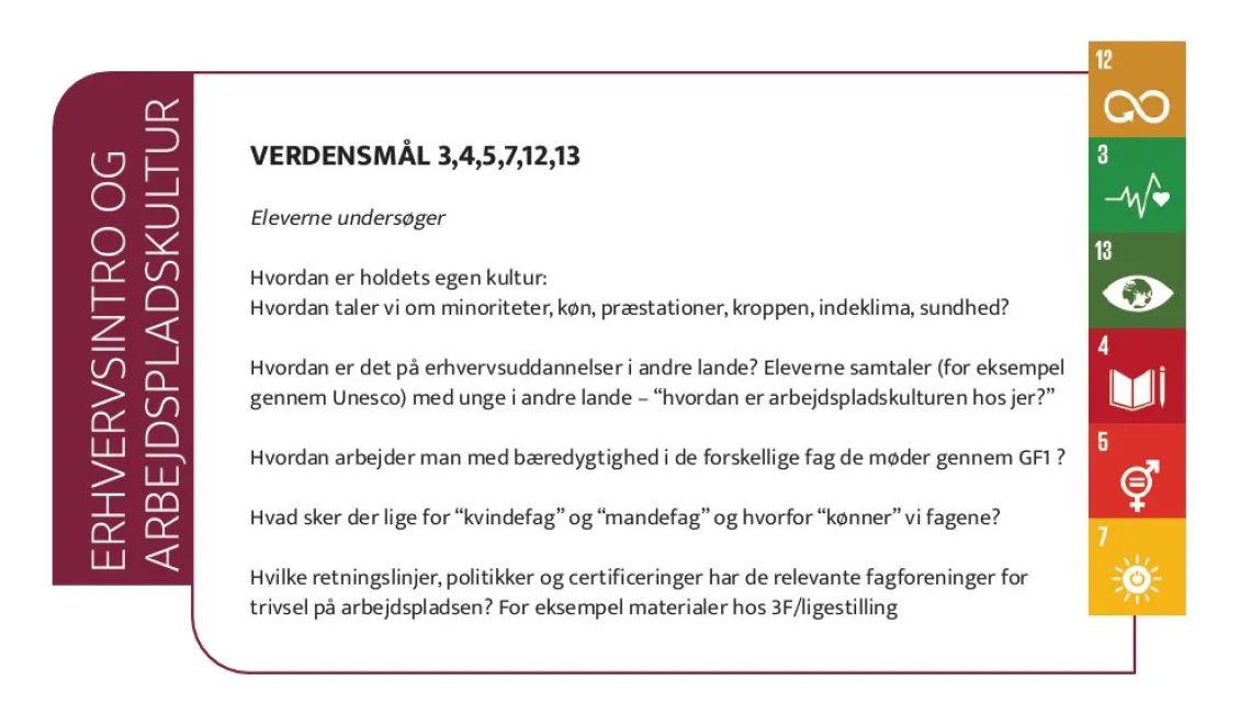 Fra lokal til global - udvikling af bæredygtighedsdidaktik på tværs