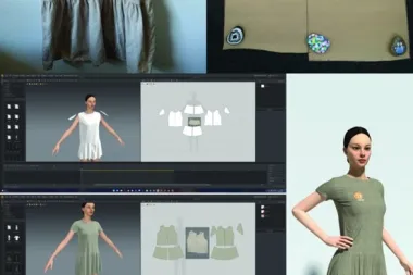Forsidebillede for projektet Digital Fashion - integration af digitale, bæredygtige redskaber i tek...