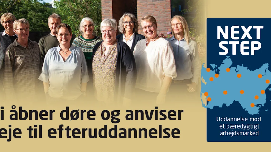 Next Step - på vej mode fremtidens bæredygtige arbejdsmarked